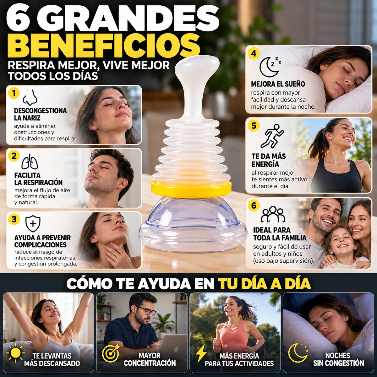 AIRSAFE™| FACILITA LA RESPIRACIÓN EN MOMENTOS DE EMERGENCIA.