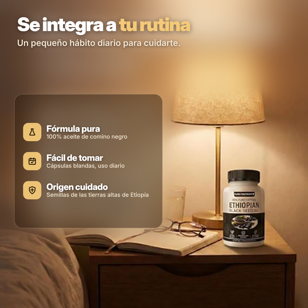 ETHIOPIAN™ 60 CAP | TU ALIADO NATURAL PARA SENTIRTE BIEN TODOS LOS DÍAS