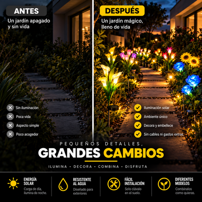 LUMIBLOOM™ | TRANSFORMA TU JARDÍN EN UN LUGAR ÚNICO