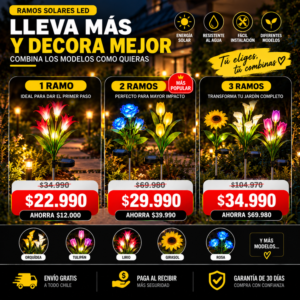 LUMIBLOOM™ | TRANSFORMA TU JARDÍN EN UN LUGAR ÚNICO