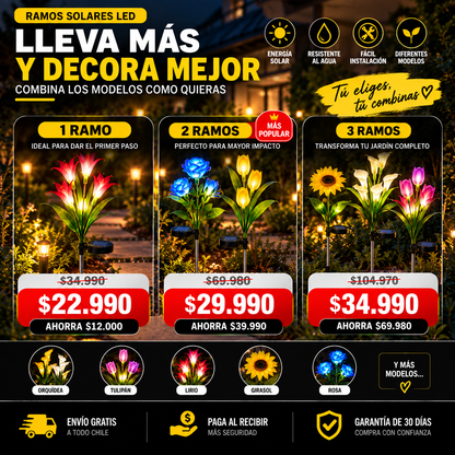 LUMIBLOOM™ | TRANSFORMA TU JARDÍN EN UN LUGAR ÚNICO