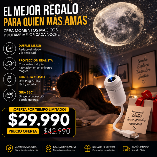 COSMOVISION™| TRANSFORMA CUALQUIER HABITACIÓN EN UN ESPECTÁCULO GALÁCTICO
