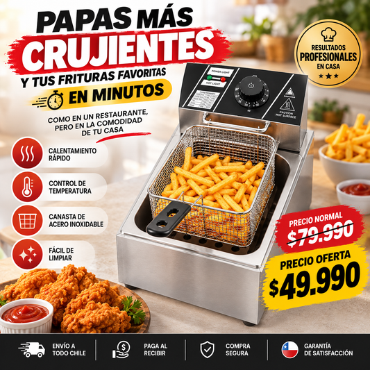 FRYMASTER™ | PREPARA GRANDES PORCIONES EN SOLO 10 MINUTOS