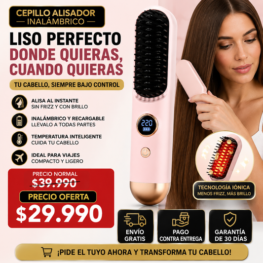 SLEEKGO™  | CABELLO LISO Y SIN FRIZZ EN CUALQUIER MOMENTO.
