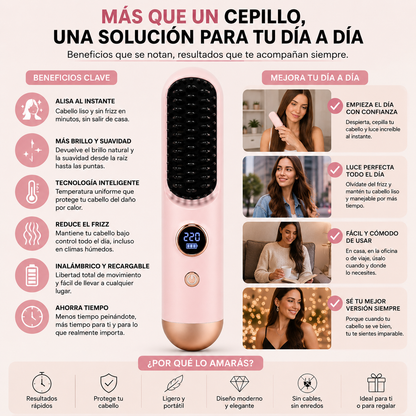 SLEEKGO™  | CABELLO LISO Y SIN FRIZZ EN CUALQUIER MOMENTO.