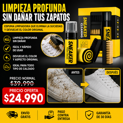 SNEAKSHINE™ | ZAPATILLAS LIMPIAS COMO NUEVAS EN MINUTOS