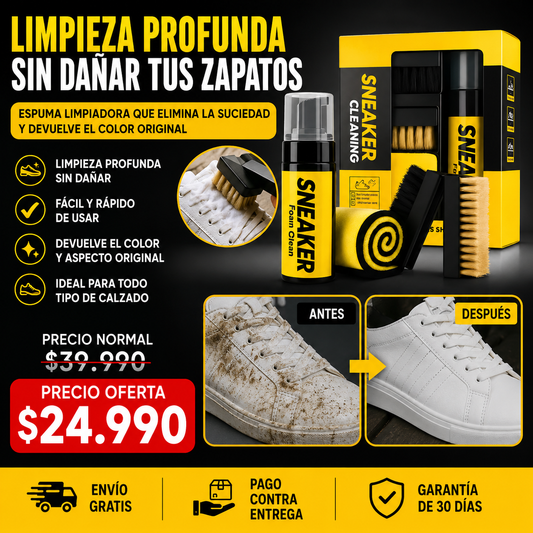 SNEAKSHINE™ | ZAPATILLAS LIMPIAS COMO NUEVAS EN MINUTOS
