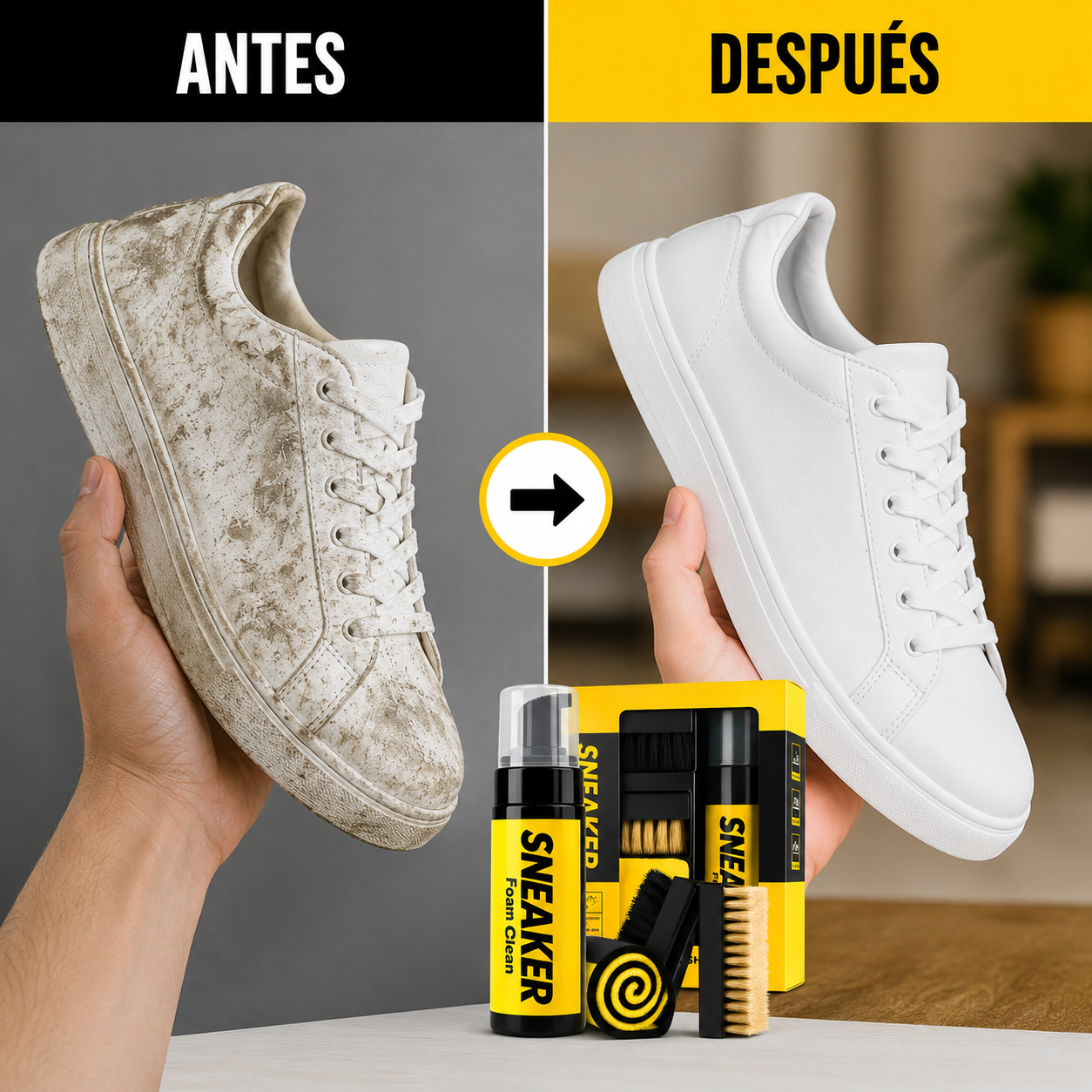 SNEAKSHINE™ | ZAPATILLAS LIMPIAS COMO NUEVAS EN MINUTOS
