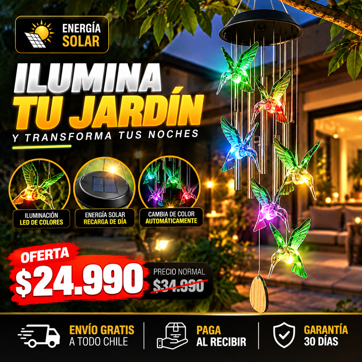 COLIBRÍZEN™ | TRANSFORMA TU JARDÍN EN UN RINCÓN DE PAZ, CON EL ENCANTO DE LOS COLIBRÍES