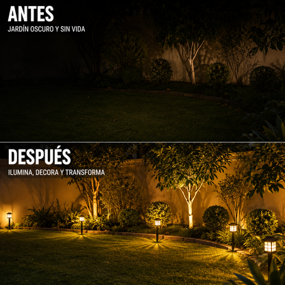 SOLARLIGHT™ | ILUMINA TU JARDÍN SIN CABLES NI COMPLICACIONES