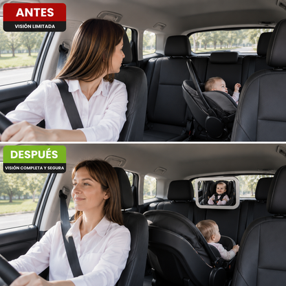 BABYVIEW™ | MANTÉN A TU BEBÉ SIEMPRE A LA VISTA Y CONDUCE CON MAYOR TRANQUILIDAD