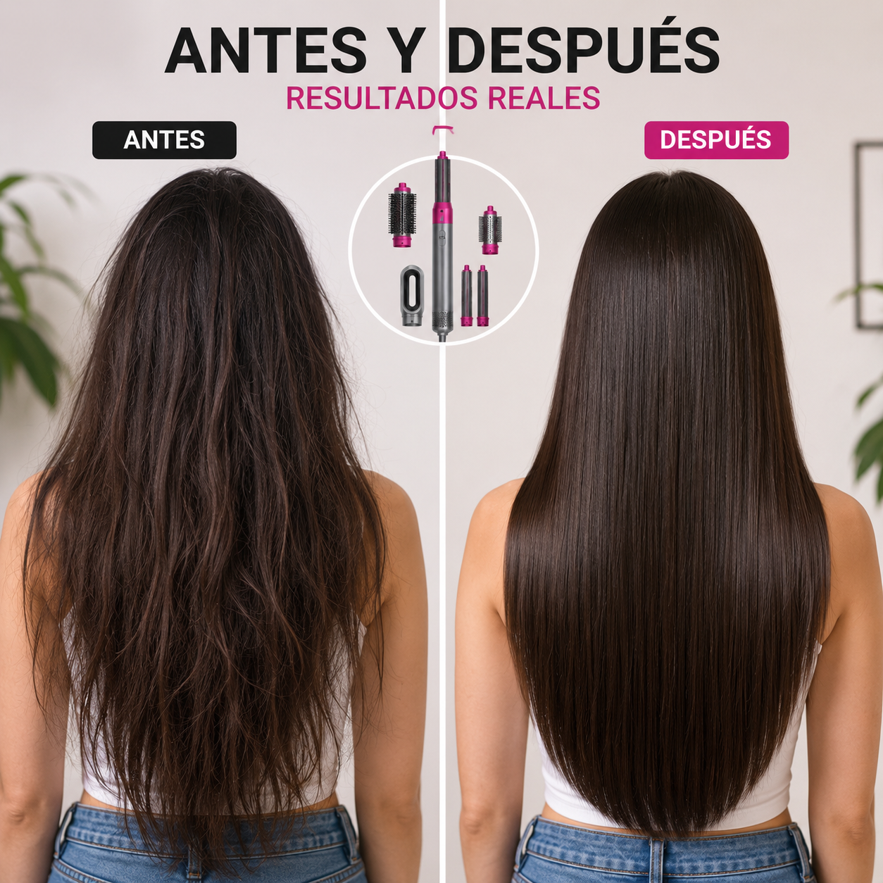 STYLEAIR™| SECA, ALISA, DA VOLUMEN Y CREA RIZOS EN UN SOLO PASO.