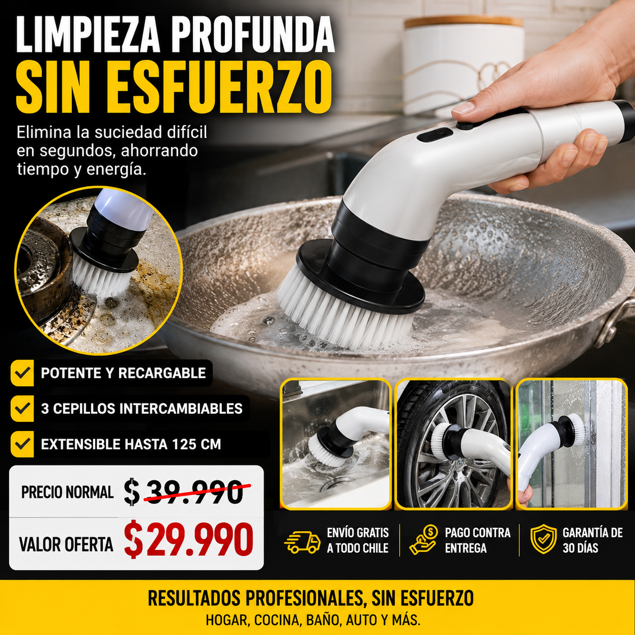 CLEANFORCE™ | LIMPIEZA PROFUNDA, SIN ESFUERZO.
