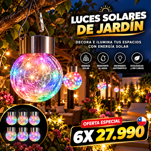 SOLARÉA™ | ILUMINA TU JARDIN Y TRANSFORMA TUS NOCHES