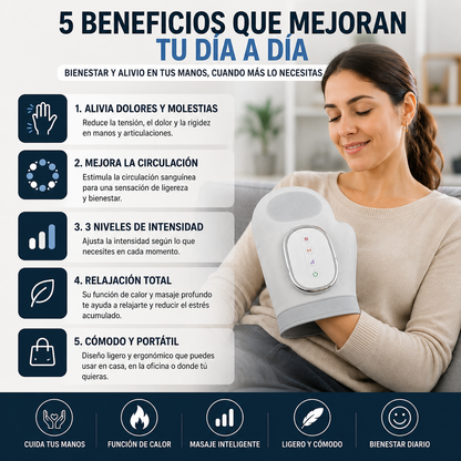 ARTRI-RELIEF™ | SOLUCIÓN INTELIGENTE PARA EL DOLOR EN TUS MANOS.