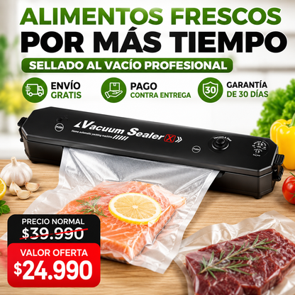 VACUFRESH™ |  CONSERVA TUS ALIMENTOS FRESCOS POR MÁS TIEMPO