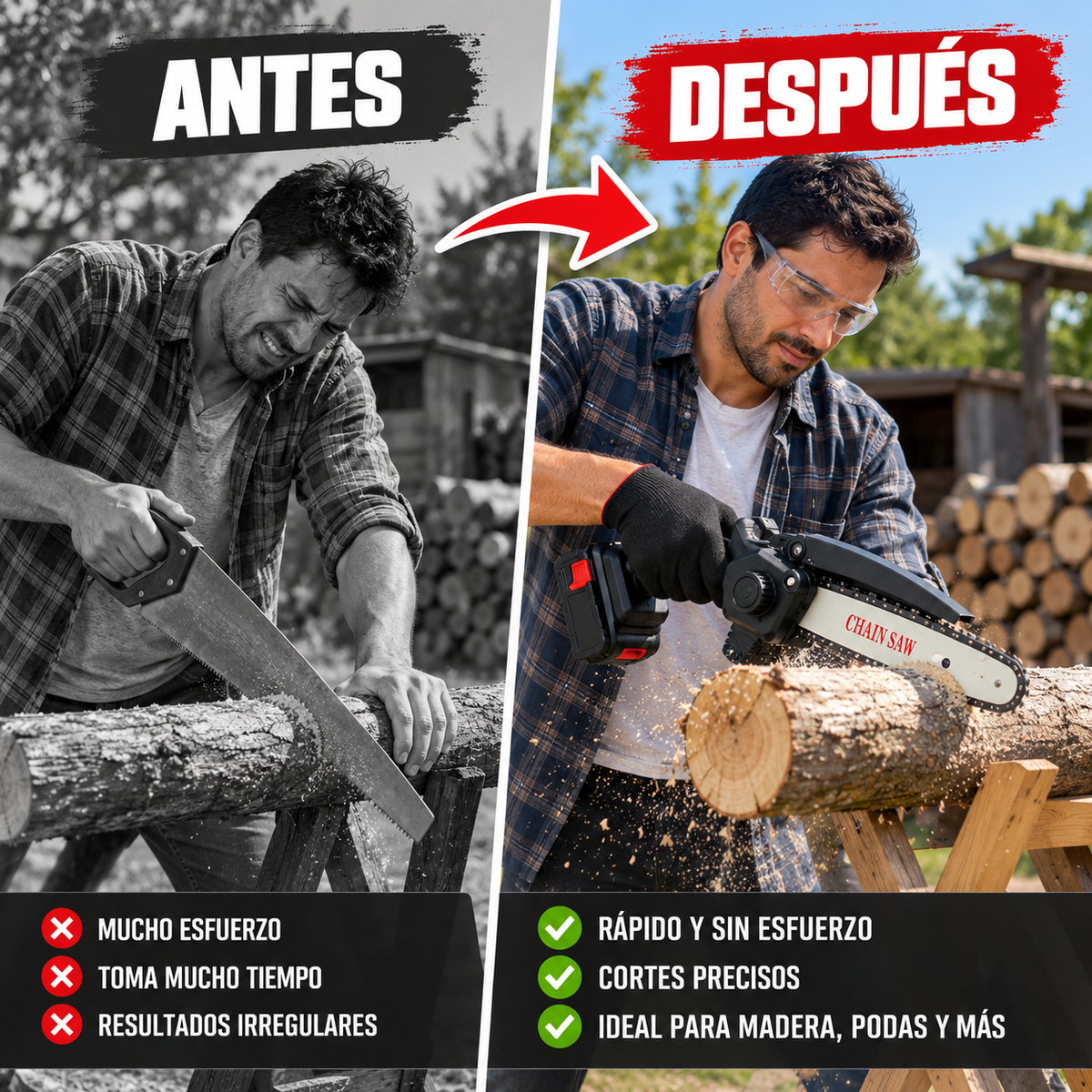 MINI SAW™ | CORTA RÁPIDO, FÁCIL Y SIN ESFUERZO