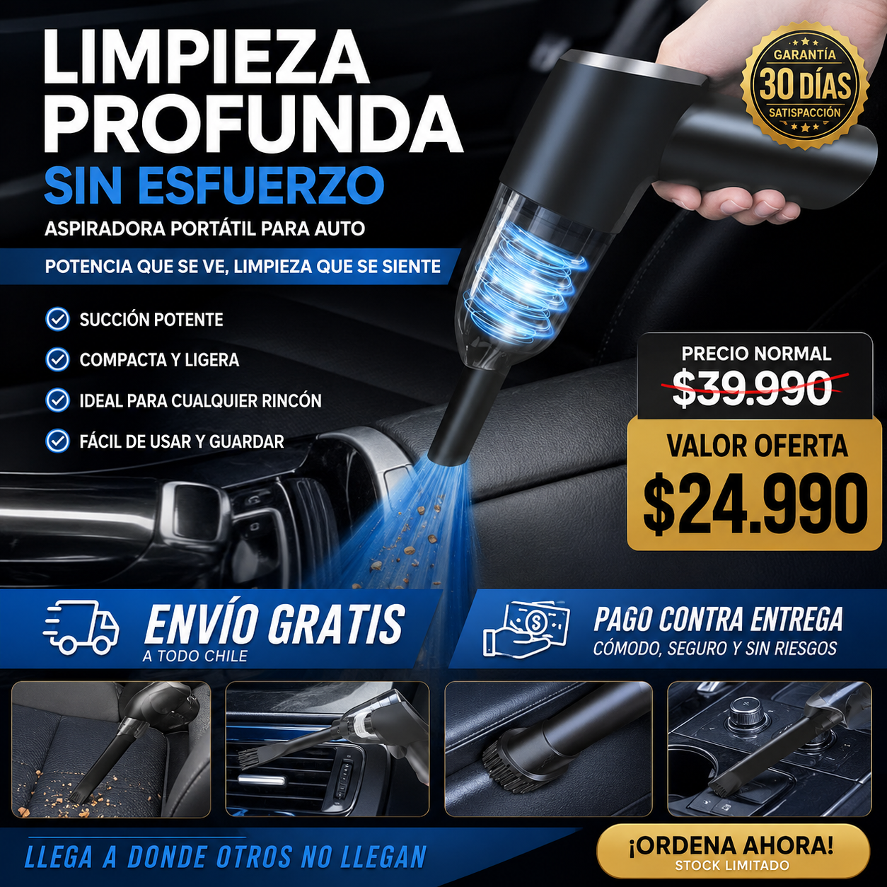 TURBOVAC™  | SUCCIÓN POTENTE PARA UNA LIMPIEZA PROFUNDA.