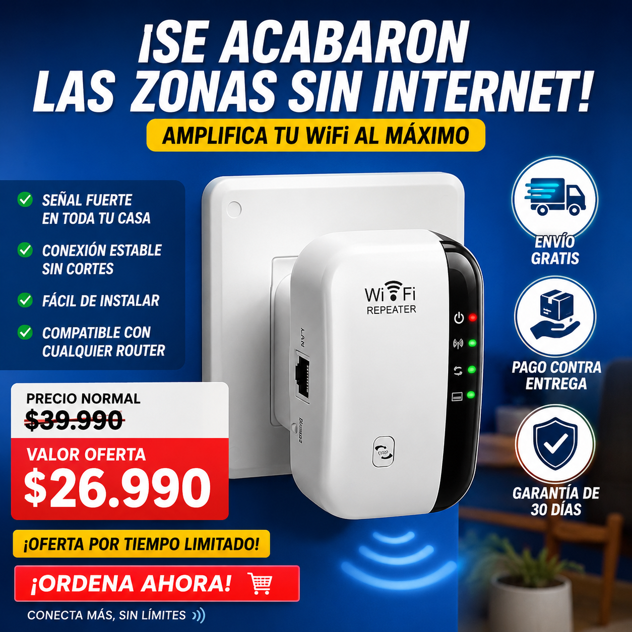 SIGNALPRO™ | LLEVA TU WIFI DONDE MÁS LO NECESITAS.