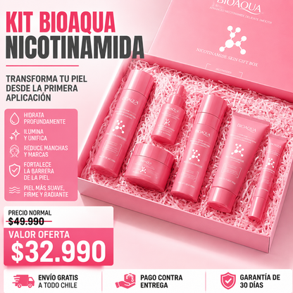SKINCARE BIOAQUA ™ | RECUPERA EL BRILLO, LA SUAVIDAD Y LA UNIFORMIDAD DE TU PIEL CON UNA RUTINA COMPLETA