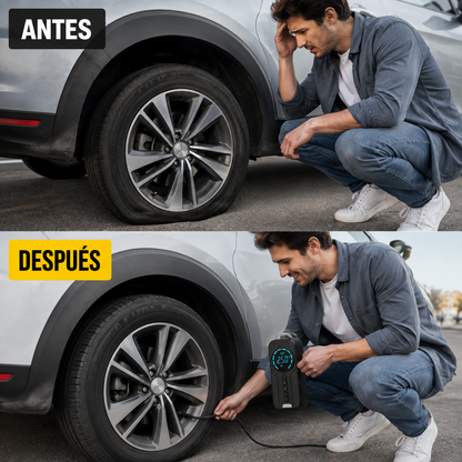 POWERRESCUE™ | ARRANCA TU VEHÍCULO, INFLA TUS LLANTAS Y RESUELVE EMERGENCIAS EN MINUTOS.