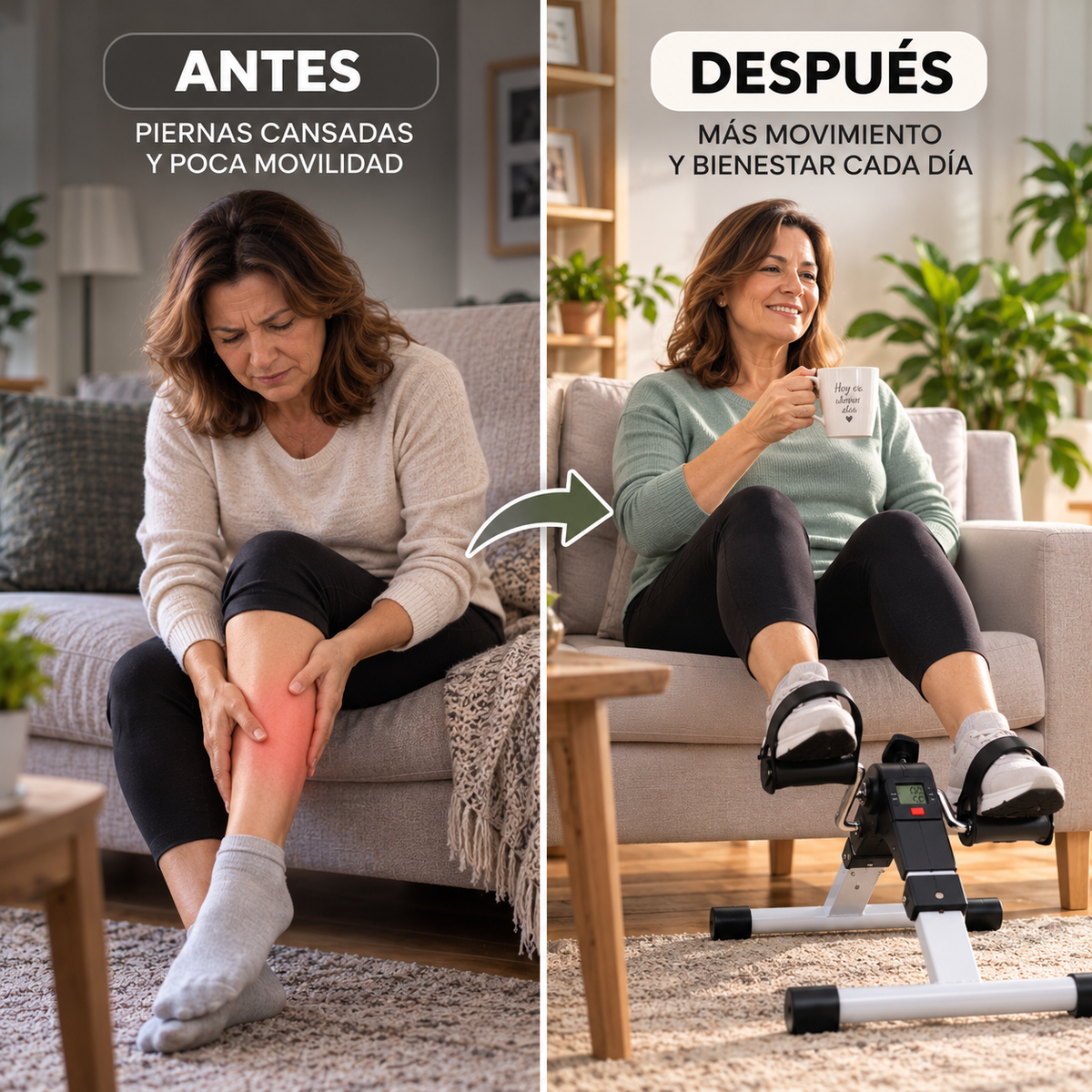 PEDALFIT™ | ACTÍVATE SIN SALIR DE CASA CON SOLO 10 MINUTOS AL DIA