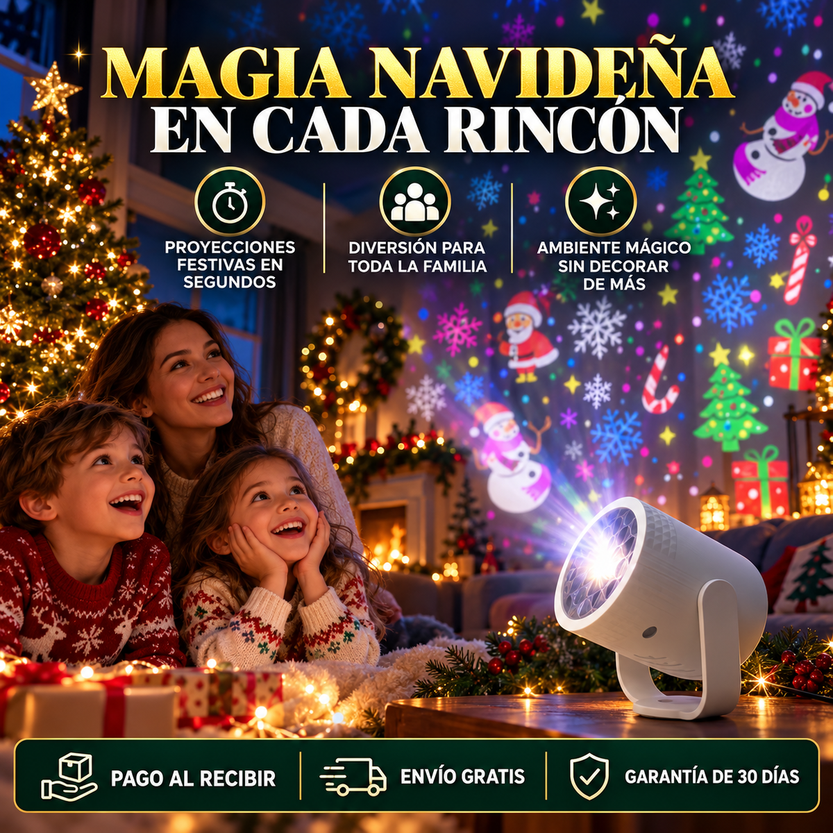 MAGICGLOW™ | PROYECTA LA MAGIA DE LA NAVIDAD DESDE EL ÁNGULO PERFECTO