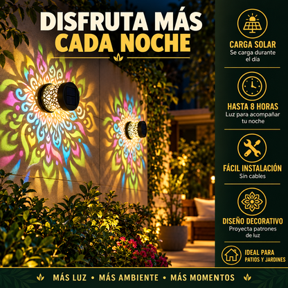 SOLAR MANDALA™ | TRANSFORMA TU JARDIN EN EL LUGAR PERFECTO PARA COMPARTIR