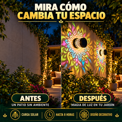 SOLAR MANDALA™ | TRANSFORMA TU JARDIN EN EL LUGAR PERFECTO PARA COMPARTIR