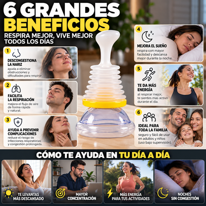 AIRSAFE™| FACILITA LA RESPIRACIÓN EN MOMENTOS DE EMERGENCIA.