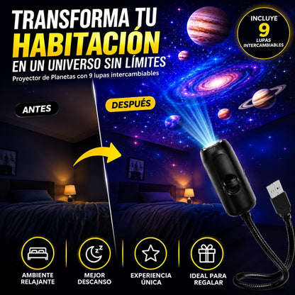 COSMOVISION™| TRANSFORMA CUALQUIER HABITACIÓN EN UN ESPECTÁCULO GALÁCTICO