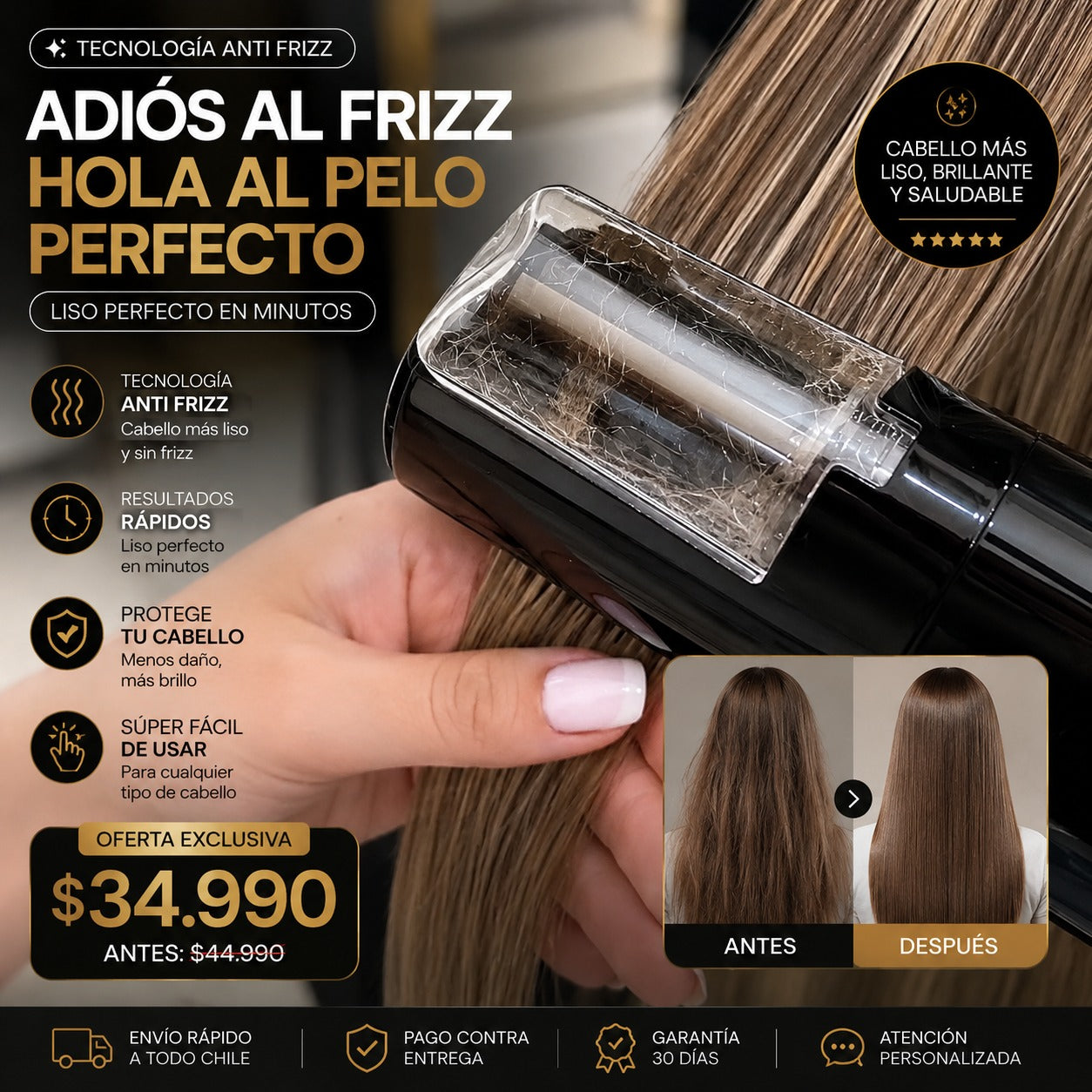 TRIMSTYLE™| ADIOS A LAS PUNTAS ABIERTAS, HOLA AL CABELLO DE SALON.